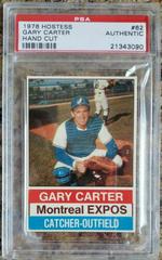 Gary Carter [Hand Cut] #62 Baseball Cards 1976 Hostess Prices