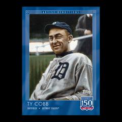 Ty Cobb Baseball Cards 2019 Topps 150 Years of Baseball Prices