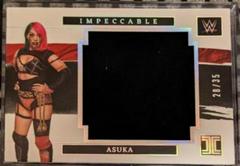 Asuka Wrestling Cards 2022 Panini Impeccable WWE Jumbo Materials Prices