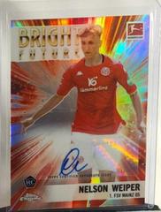 Nelson Weiper [Autograph] #BFA-NW Soccer Cards 2022 Topps Chrome Bundesliga Bright Future Prices