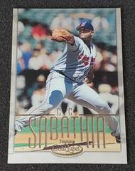 CC Sabathia [Class 3 Titanium] #44 Baseball Cards 2002 Topps Gold Label Prices
