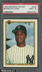 Bernie Williams #439 Baseball Cards 1990 Bowman Tiffany Prices