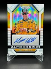 Matt Kenseth [White] #11 Racing Cards 2023 Panini Prizm NASCAR Autograph Prices