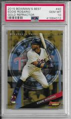 Eddie Rosario [Gold Refractor] Baseball Cards 2015 Bowman's Best Prices