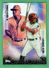 Luisangel Acuna, Ronald Acuna Jr. #PDE-2 Baseball Cards 2023 Topps Pro Debut Echoes Prices