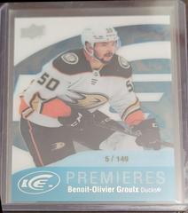 Benoit Olivier Groulx #17 Hockey Cards 2021 Upper Deck Ice Premieres Retro Prices