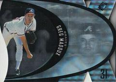 Greg Maddux [Steel] Baseball Cards 1997 Spx Prices