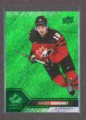 Xavier Bourgault [Green Frenzy] Hockey Cards 2022 Upper Deck Team Canada Juniors Prices