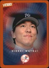 Hideki Matsui [Orange] Baseball Cards 2003 Upper Deck Victory Prices