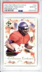 LaDainian Tomlinson [Premiere Date] #161 Football Cards 2001 Pacific Private Stock Prices