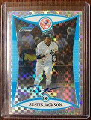 Austin Jackson [Xfractor Autograph] #BCP246 Baseball Cards 2008 Bowman Chrome Prospects Prices