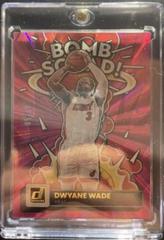 Dwyane Wade [Pink Laser] Basketball Cards 2022 Panini Donruss Bomb Squad Prices