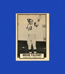 Bernie Faloney #63 Football Cards 1962 Topps CFL Prices