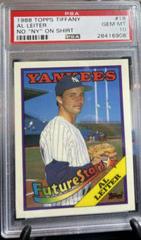 Al Leiter [No NY On Shirt] #18 Baseball Cards 1988 Topps Tiffany Prices