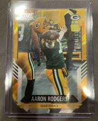 Aaron Rodgers [Lava] Football Cards 2021 Panini Score Prices
