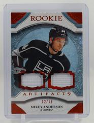 Mikey Anderson [Material Orange] #178 Hockey Cards 2020 Upper Deck Artifacts Prices