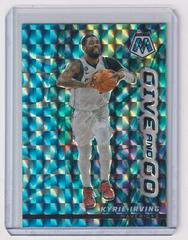 Kyrie Irving [Reactive Yellow] #12 Basketball Cards 2022 Panini Mosaic Give and Go Prices