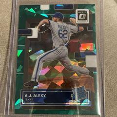 A. J. Alexy [Green Ice] #61 Baseball Cards 2022 Panini Donruss Optic Prices
