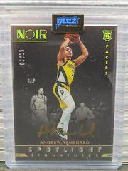 Andrew Nembhard [Patch Autograph Gold] #327 Basketball Cards 2022 Panini Noir Prices