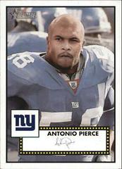 Antonio Pierce [Black Back] #49 Football Cards 2006 Topps Heritage Prices