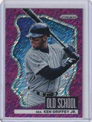 Ken Griffey Jr. [Purple Shimmer] #OS-2 Baseball Cards 2022 Panini Prizm Old School Prices