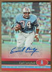 Earl Campbell [Autograph] Football Cards 2022 Panini Donruss Retro 2002 Prices