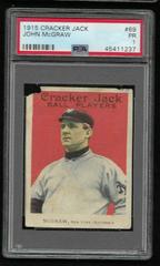 John McGraw #69 Baseball Cards 1915 Cracker Jack Prices