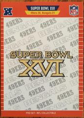 NFC Logo Football Cards 1989 Pro Set Gte Super Bowl Album Prices