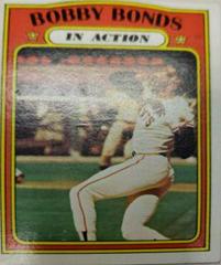 Bobby Bonds [In Action] #712 Baseball Cards 1972 Topps Prices