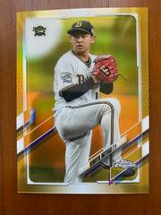 Hiroya Miyagi [Gold] Baseball Cards 2021 Topps Chrome NPB Nippon Professional Prices