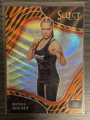 Ronda Rousey [Tiger Prizm] Wrestling Cards 2022 Panini Select WWE Prices