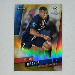 Kylian Mbappe [Gold Refractor] Soccer Cards 2019 Finest UEFA Champions League Prices