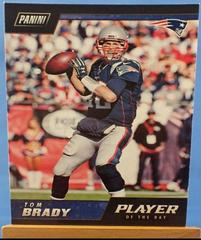 Tom Brady Football Cards 2018 Panini Player of the Day Prices