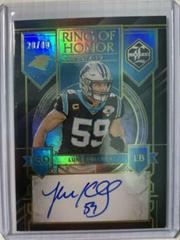Luke Kuechly #4 Football Cards 2023 Panini Limited Ring of Honor Autograph Prices