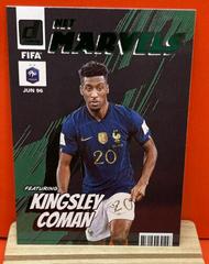 Kingsley Coman [Green] #11 Soccer Cards 2022 Panini Donruss Net Marvels Prices