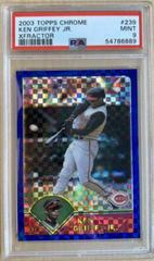 Ken Griffey Jr. [Xfractor] #239 Baseball Cards 2003 Topps Chrome Prices