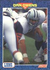 Dan Owens #6 Football Cards 1991 Score Young Superstars Prices