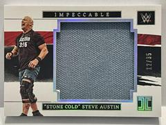 Stone Cold Steve Austin #JM-SCA Wrestling Cards 2022 Panini Impeccable WWE Jumbo Materials Prices