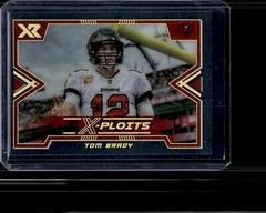 Tom Brady #XP-10 Football Cards 2022 Panini XR X Ploits Prices