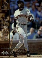Barry Bonds #129 Baseball Cards 1999 SP Authentic Prices