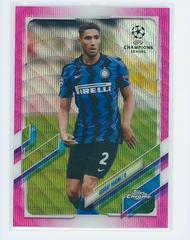 Achraf Hakimi [Pink] #31 Soccer Cards 2020 Topps Chrome UEFA Champions League Prices