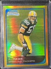 AJ Hawk [Gold Refractor] #226 Football Cards 2006 Bowman Chrome Prices