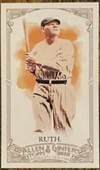 Babe Ruth [Mini Allen & Ginter Back] #176 Baseball Cards 2012 Topps Allen & Ginter Prices