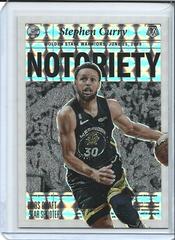 Stephen Curry [White] #1 Basketball Cards 2022 Panini Mosaic Notoriety Prices