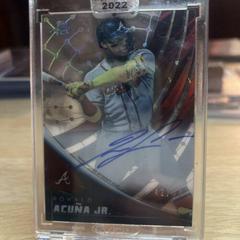 Ronald Acuna Jr. #TEK-RA Baseball Cards 2022 Topps Clearly Authentic Tek Autographs Prices