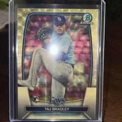 Taj Bradley [SuperFractor] #82 Baseball Cards 2023 Bowman Chrome Prices
