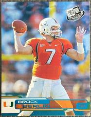 Brock Berlin #2 Football Cards 2005 Press Pass Prices