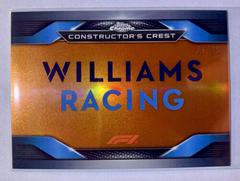 Williams Racing [Orange Refractor] #CC-WR Racing Cards 2023 Topps Chrome Formula 1 Constructor’s Crest Prices