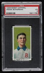 Frank Bowerman #NNO Baseball Cards 1909 T206 Sweet Caporal 150 Factory 30 Prices