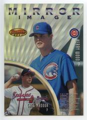 Benson, Maddux, Smoltz, Wood [Inverted Atomic Refractor] #MI3 Baseball Cards 1997 Bowman's Best Mirror Image Prices